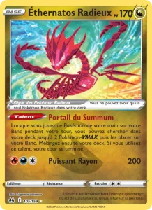 Carte Pokemon Éthernatos Radieux 105/159 Zénith Suprême
