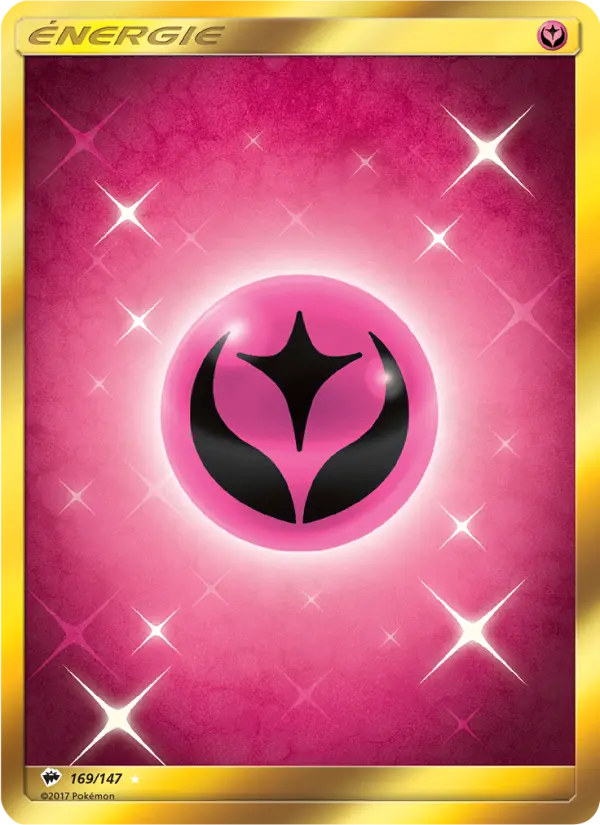 Scan HD carte Pokémon Énergie Fée 169/147 — Ombres Ardentes