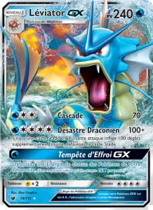 Carte Pokemon Léviator GX 18/111 Invasion Carmin