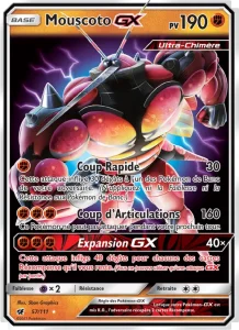 Carte Pokemon Mouscoto GX 57/111 Invasion Carmin