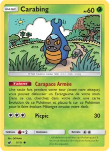 Carte Pokémon Carabing 7/111