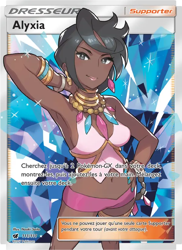 Scan HD carte Pokémon Alyxia 111/111 — Invasion Carmin