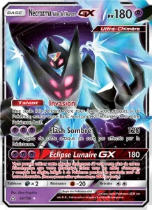 Carte Pokemon Necrozma Ailes de l’Aurore GX 63/156 Ultra-Prisme