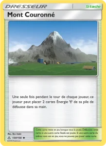 Carte Pokemon Mont Couronné 130/156 Ultra-Prisme