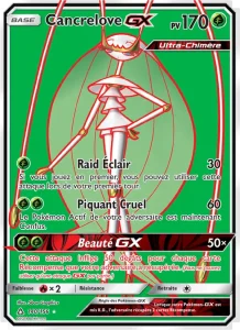 Carte Pokemon Cancrelove GX 140/156 Ultra-Prisme