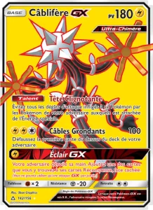 Carte Pokemon Câblifère GX 142/156 Ultra-Prisme