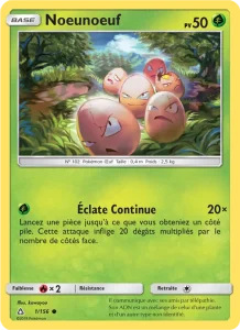 Carte Pokémon Noeunoeuf 1/156