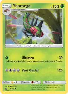 Carte Pokémon Yanmega 3/156