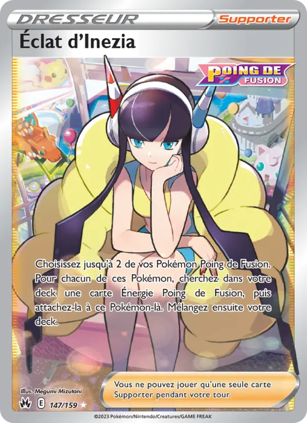 Scan HD carte Pokémon Éclat d'Inezia 147/159 — Zénith Suprême