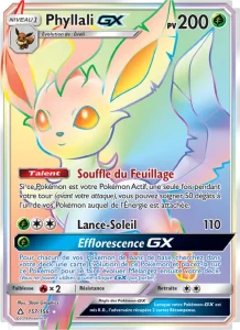 Carte Pokemon Phyllali GX 157/156 Ultra-Prisme