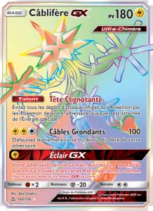 Carte Pokemon Câblifère GX 160/156 Ultra-Prisme