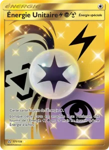 Carte Pokemon Énergie Unitaire LightningPsychicMetal 171/156 Ultra-Prisme