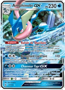 Carte Pokemon Amphinobi GX 24/131 Lumière Interdite