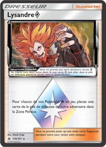 Carte Pokemon Lysandre ◇ 110/131 Lumière Interdite