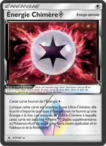 Carte Pokemon Énergie Chimère ◇ 117/131 Lumière Interdite