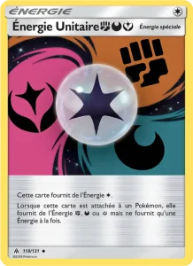 Carte Pokemon Énergie Unitaire FightingDarknessFairy 118/131 Lumière Interdite