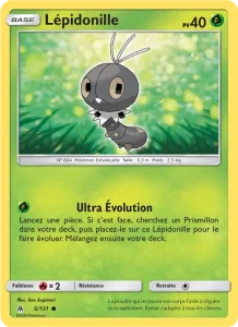 Carte Pokémon Lépidonille 6/131