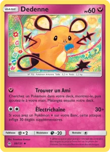 Carte Pokemon Dedenne 88/131 Lumière Interdite