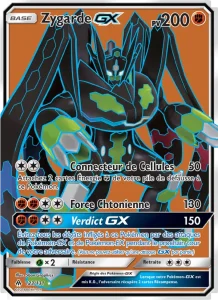 Carte Pokemon Zygarde GX 123/131 Lumière Interdite