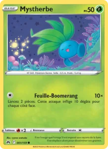 Carte Pokémon Mystherbe 001/159