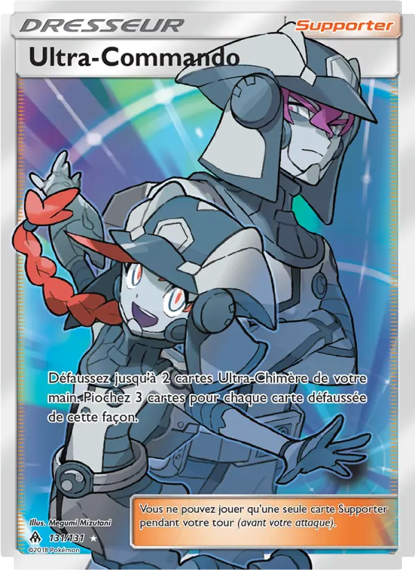 Scan HD carte Pokémon Ultra-Commando 131/131 — Lumière Interdite
