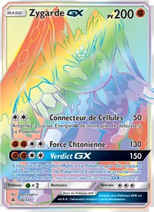Carte Pokemon Zygarde GX 136/131 Lumière Interdite