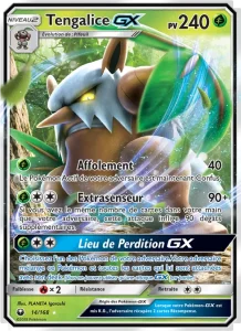 Carte Pokemon Tengalice GX 14/168 Tempête Céleste