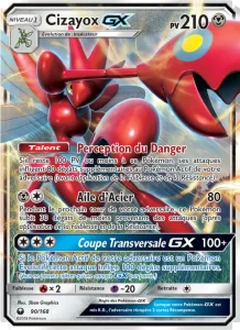 Carte Pokemon Cizayox GX 90/168 Tempête Céleste