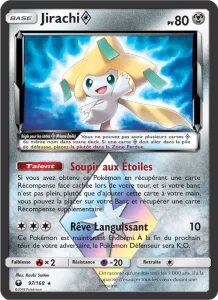 Carte Pokemon Jirachi ◇ 97/168 Tempête Céleste