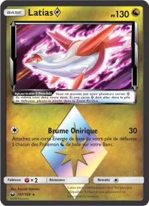 Carte Pokemon Latias ◇ 107/168 Tempête Céleste