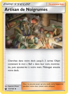 Carte Pokemon Artisan de Noigrumes 124/168 Tempête Céleste