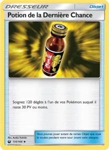 Carte Pokemon Potion de la Dernière Chance 135/168 Tempête Céleste