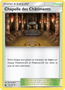 Carte Pokemon Chapelle des Châtiments 143/168 Tempête Céleste