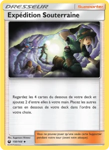 Carte Pokemon Expédition Souterraine 150/168 Tempête Céleste