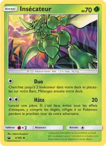 Carte Pokémon Insécateur 4/168