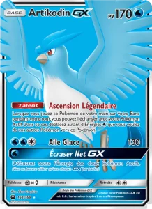 Carte Pokemon Artikodin GX 154/168 Tempête Céleste