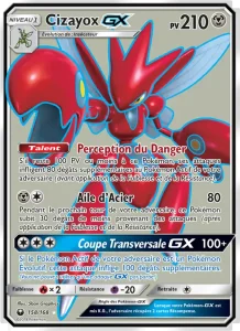 Carte Pokemon Cizayox GX 158/168 Tempête Céleste