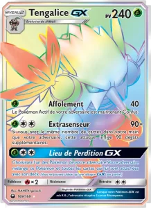 Carte Pokemon Tengalice GX 169/168 Tempête Céleste
