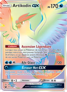 Carte Pokemon Artikodin GX 171/168 Tempête Céleste