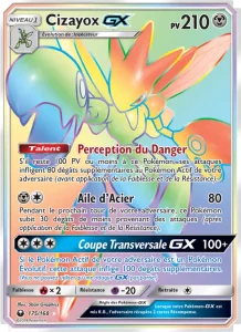 Carte Pokémon Cizayox GX 175 Tempête Céleste