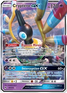 Carte Pokemon Cryptéro GX 98/214 Tonnerre Perdu