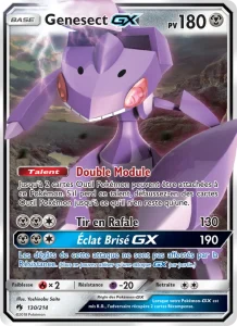 Carte Pokemon Genesect GX 130/214 Tonnerre Perdu