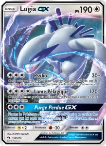 Carte Pokemon Lugia GX 159/214 Tonnerre Perdu