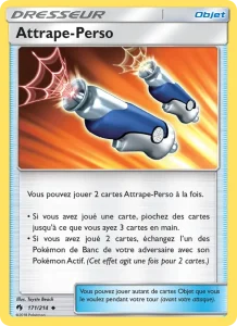 Carte Pokemon Attrape-Perso 171/214 Tonnerre Perdu