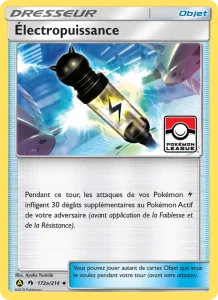 Carte Pokemon Électropuissance 172/214 Tonnerre Perdu