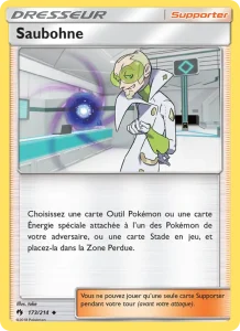 Carte Pokemon Saubohne 173/214 Tonnerre Perdu