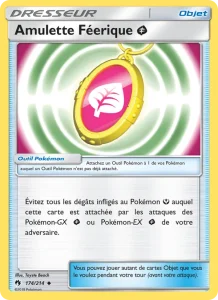 Carte Pokemon Amulette Féerique Grass 174/214 Tonnerre Perdu