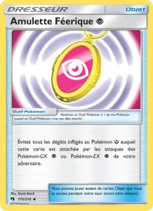 Carte Pokemon Amulette Féerique Psychic 175/214 Tonnerre Perdu