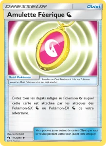 Carte Pokemon Amulette Féerique Dragon 177/214 Tonnerre Perdu