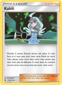 Carte Pokemon Kahili 179/214 Tonnerre Perdu